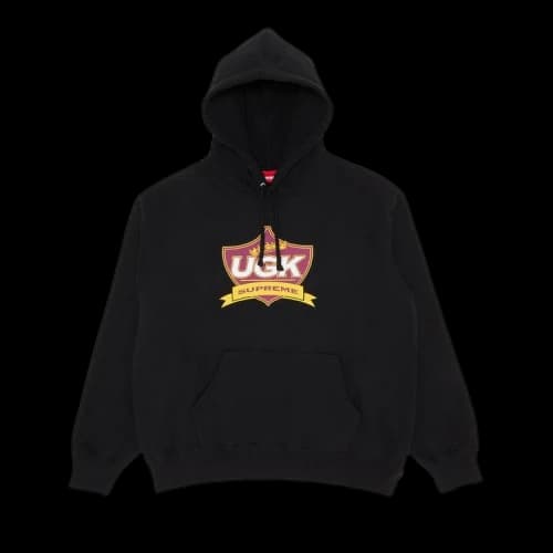 Supreme UGK Hooded Sweatshirt 'Black'