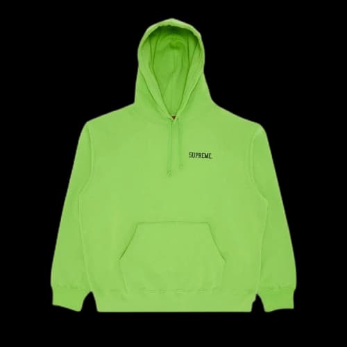 Supreme Doggs Hooded Sweatshirt 'Lime'