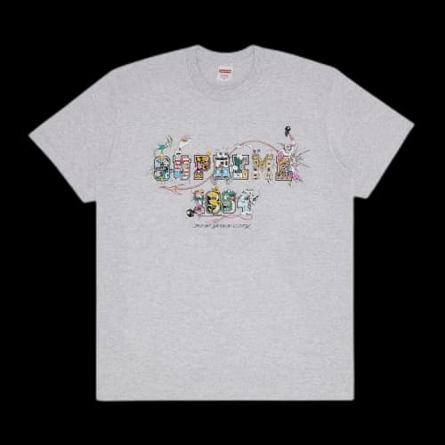 Supreme Varsity Tee 'Ash Grey'