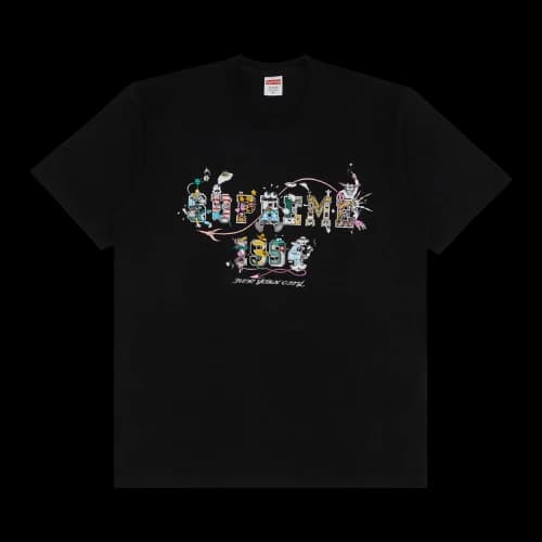 Supreme Varsity Tee 'Black'