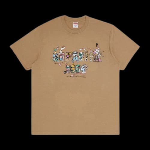 Supreme Varsity Tee 'Khaki'