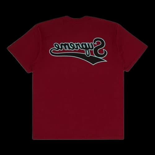 Supreme Backwards Tee 'Cardinal'