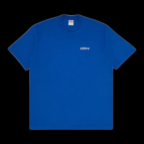 Supreme Black Cat Tee 'Royal'