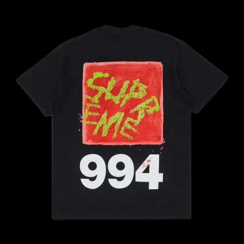 Supreme Paint Tee 'Black'