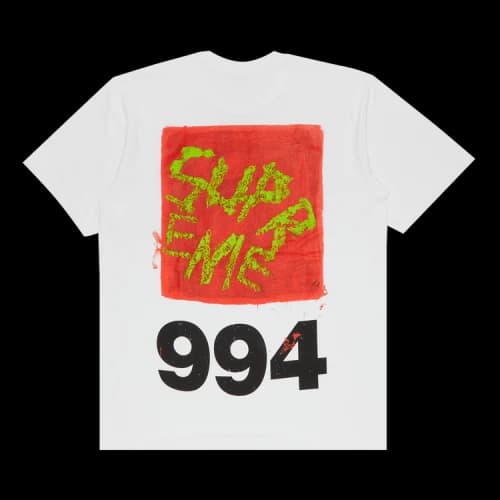 Supreme Paint Tee 'White'