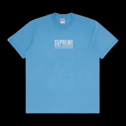 Supreme Paris Tee 'Bright Blue'