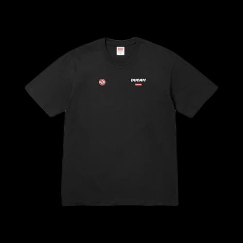 Supreme Ducati Logo Tee Black