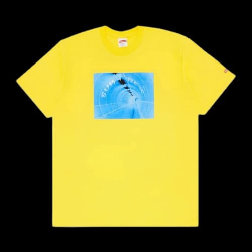 Supreme Tunnel Tee 'Yellow'