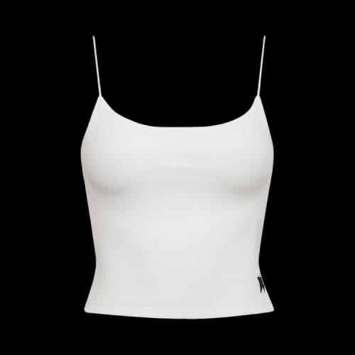 Rhude Sheer Rib Knit Tanktop 'White'
