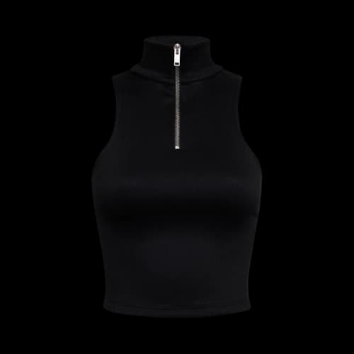 Rhude Ribbed Knit Turtle Neck 'Black'