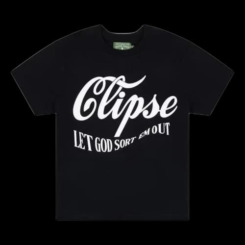 Denim Tears x Clipse Let God Sort Em Out 5th Anniversary Tee 'Black'