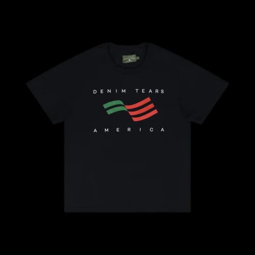 Denim Tears Ellis Tears Tee 'Black'