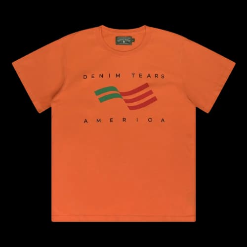 Denim Tears Ellis Tears T-Shirt 'Orange'