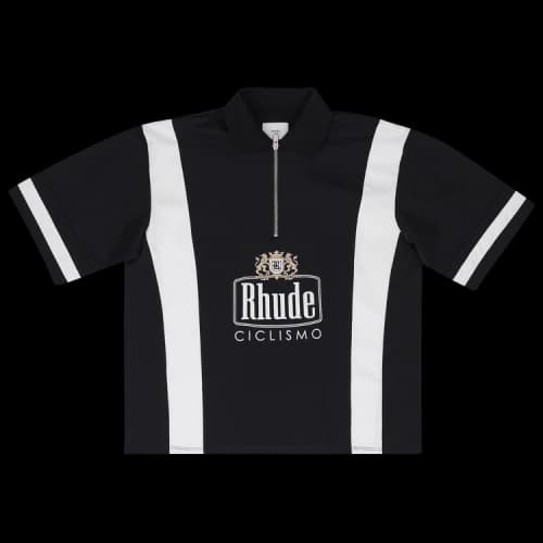 Rhude Ciclismo Jersey T-Shirt 'Black/White'