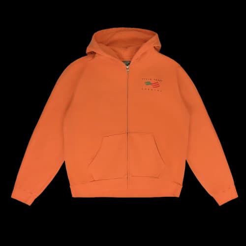 Denim Tears Ellis Tears Zip Hoodie 'Orange'