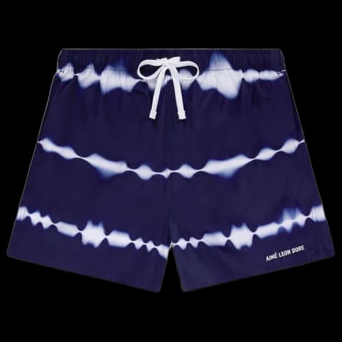 Aimé Leon Dore Tie Dye Swim Short 'Navy'