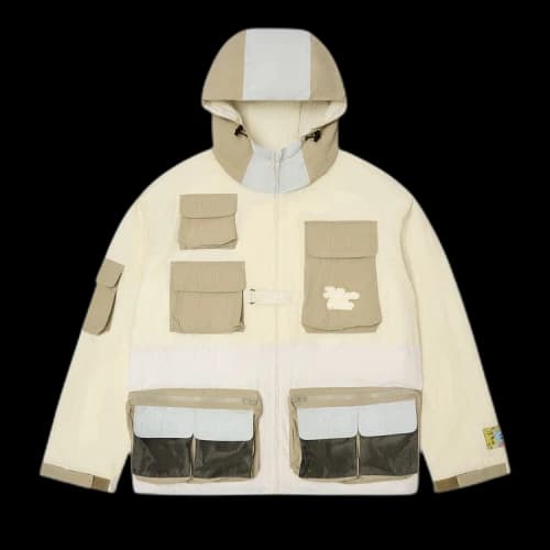 KidSuper 10 Pocket Tech Jacket 'Cream'