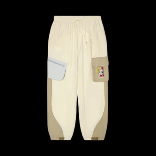KidSuper Cargo Pocket Track Pants 'Cream'