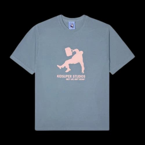 KidSuper Get Up Get Goin Tee 'Slate'