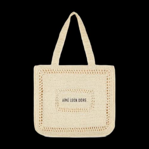 Aimé Leon Dore Crochet Tote Bag 'Afterglow'