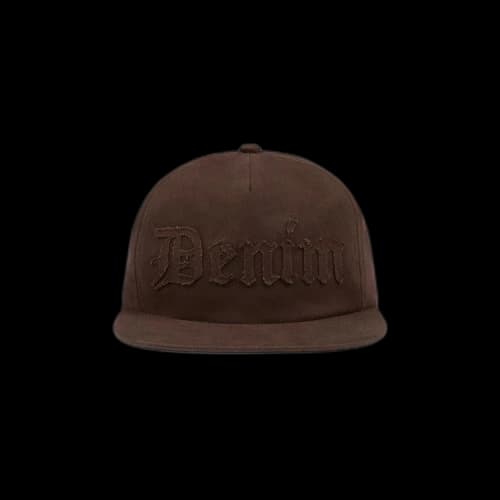 Denim Tears Denim Cut Out Cap 'Brown'