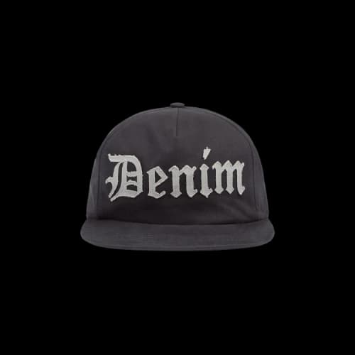 Denim Tears Denim Cut Out Cap 'Charcoal'
