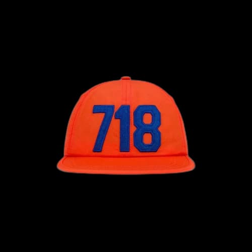 Denim Tears Zip Code Hat 'Orange'