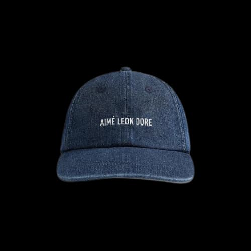 Aimé Leon Dore Core Denim Logo Hat 'Dark Wash'