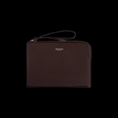 Aimé Leon Dore Full Grain Small Leather Pouch 'Oxblood'