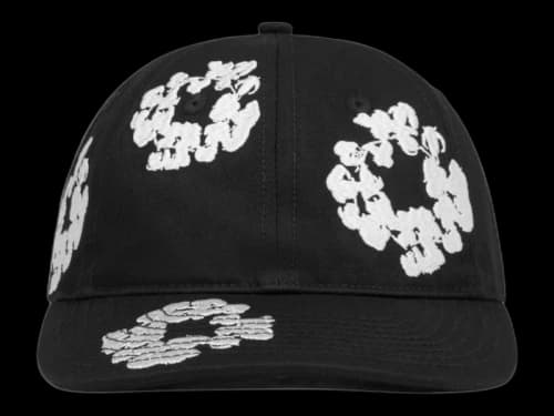 Denim Tears The Cotton Wreath Cap Black