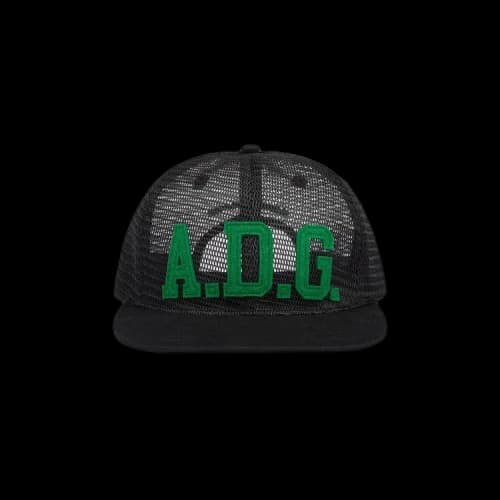 Denim Tears ADG Mesh Cap 'Black'