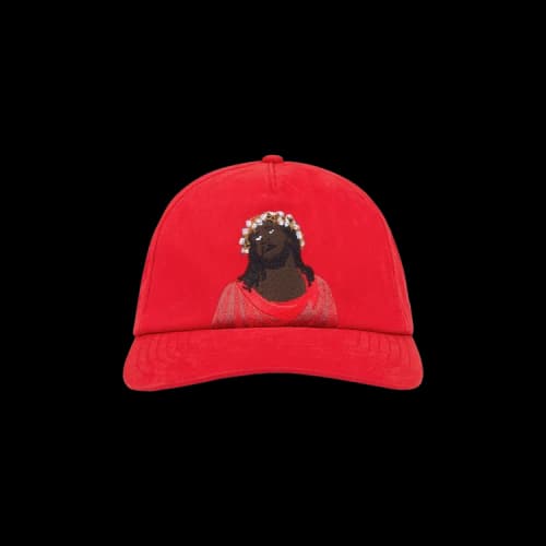 Denim Tears Black Jesus Cap 'Red'