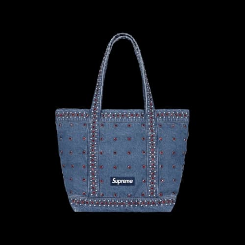 Supreme x B.B. Simon Denim Tote Bag 'Washed Indigo'