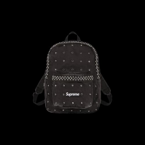 Supreme x B.B. Simon Denim Backpack 'Black'