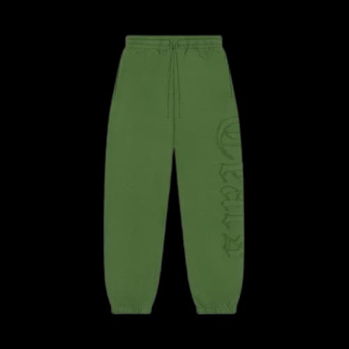 Denim Tears Cut Out Sweatpants 'Cactus'