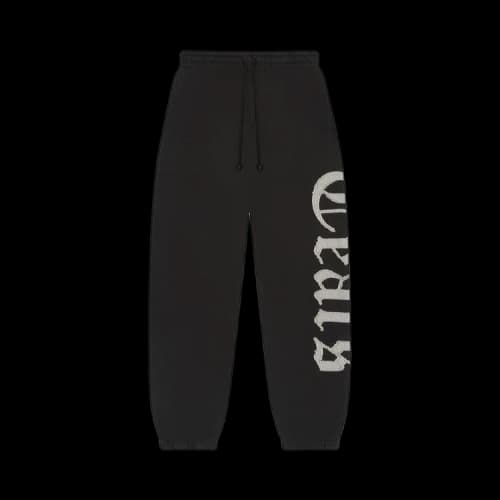 Denim Tears Cut Out Sweatpants 'Charcoal'