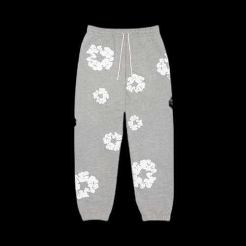 Denim Tears The Cotton Wreath Sweatpants 'Grey'