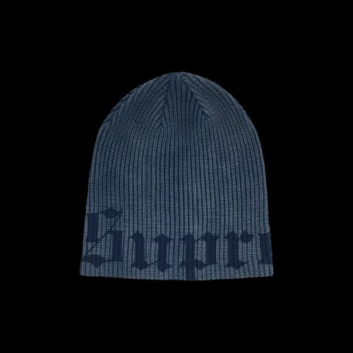 Supreme Old English Printed Beanie 'Slate'