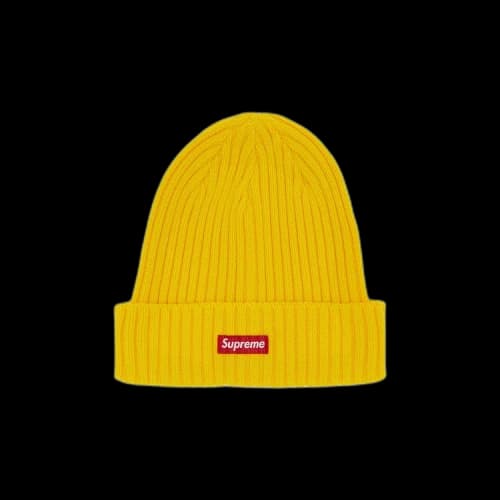 Supreme Overdyed Beanie 'Yellow'