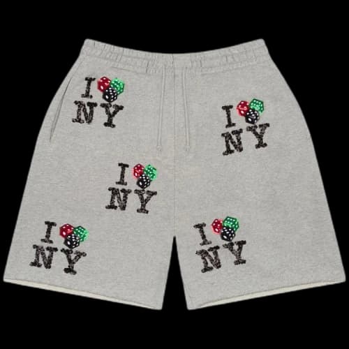Denim Tears Cee-Lo NY Sweat Short 'Grey'