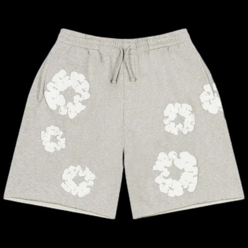 Denim Tears Cotton Wreath Sweatshorts 'Grey'