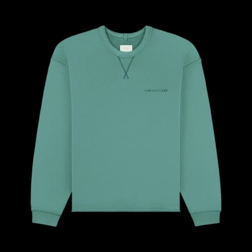 Aimé Leon Dore Marina Crewneck Sweatshirt 'Sagebrush Green'