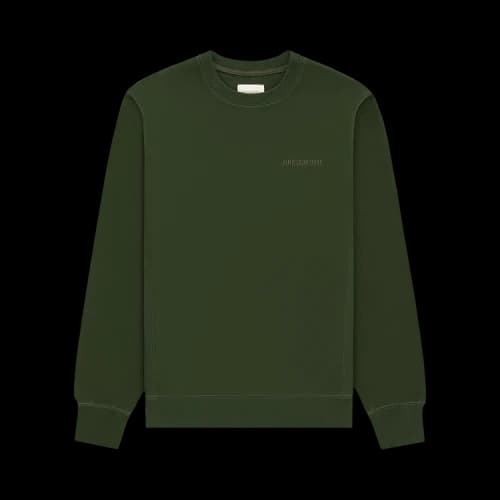 Aimé Leon Dore Tonal Logo Crewneck Sweatshirt 'Kombu Green'