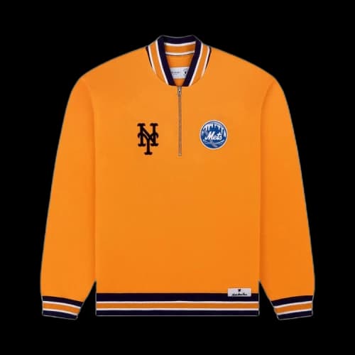 Aimé Leon Dore x New York Mets Quarter Zip Pullover 'Oriole'