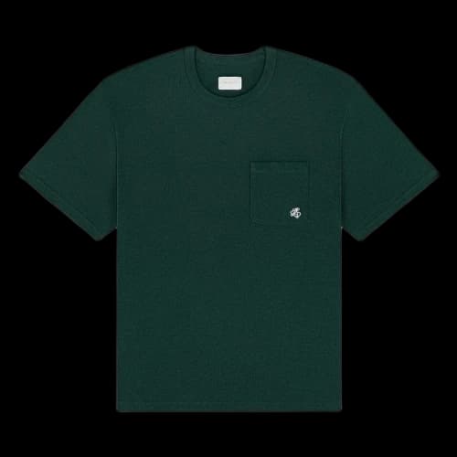 Aimé Leon Dore Monogram Pocket Tee 'Pine Grove'