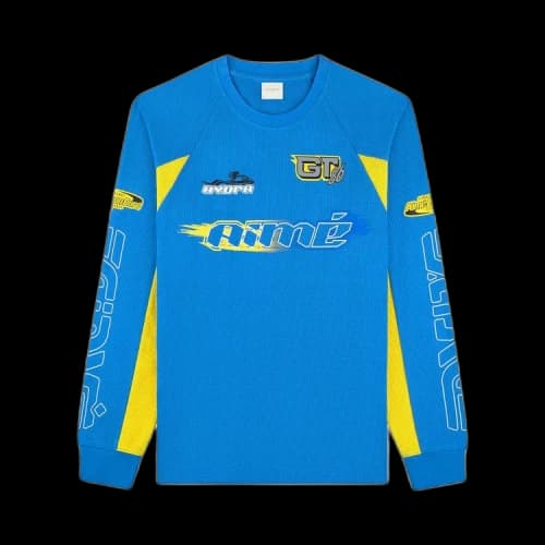 Aimé Leon Dore Long-Sleeve Mesh Waverunner Tee 'Super Sonic'