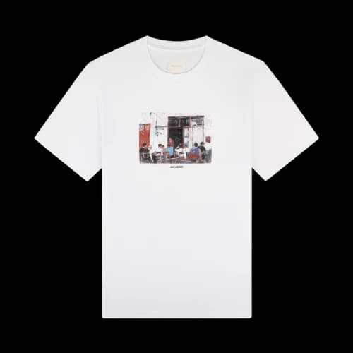 Aimé Leon Dore Mesaikos Cafe Tee 'Bright White'