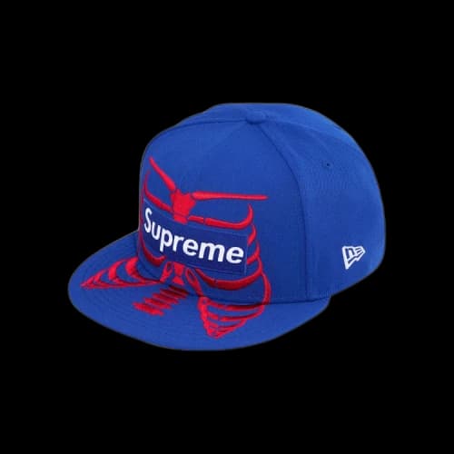 Supreme Bones Box Logo New Era 'Royal'