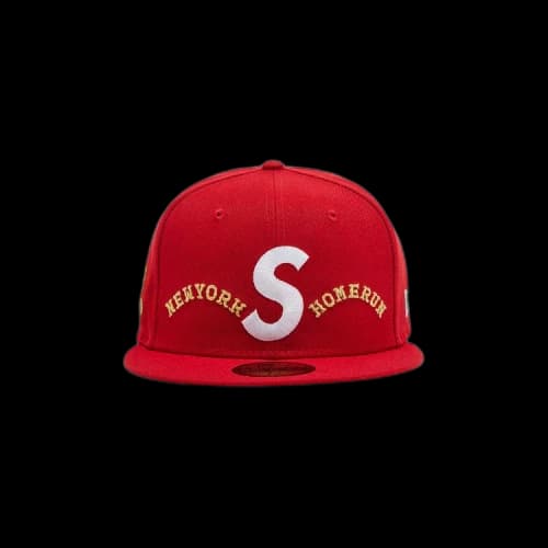 Supreme x Homerun S Logo New Era 'Red'