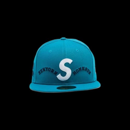Supreme x Homerun S Logo New Era 'Teal'